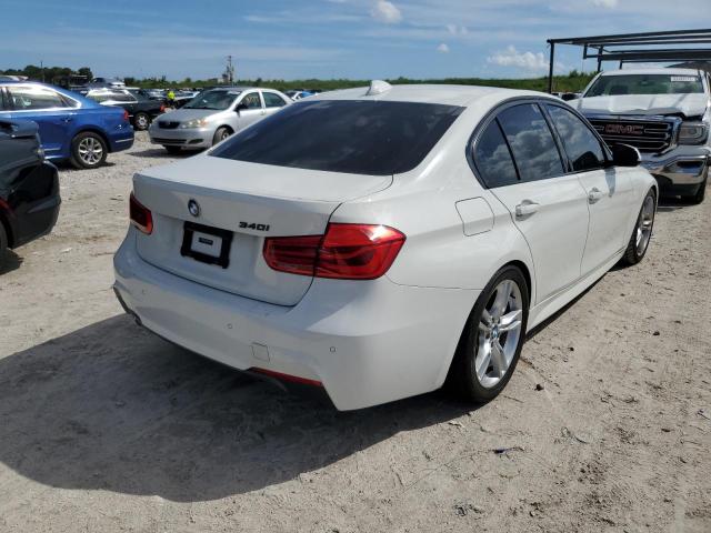 WBA8B3C59JK384689 - 2018 BMW 340 I WHITE photo 4
