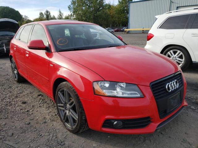 WAUHF78P19A021178 - 2009 AUDI A3 2.0T RED photo 1