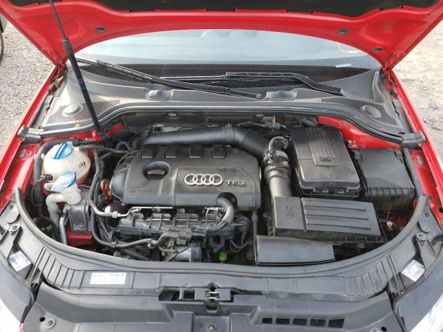 WAUHF78P19A021178 - 2009 AUDI A3 2.0T RED photo 7