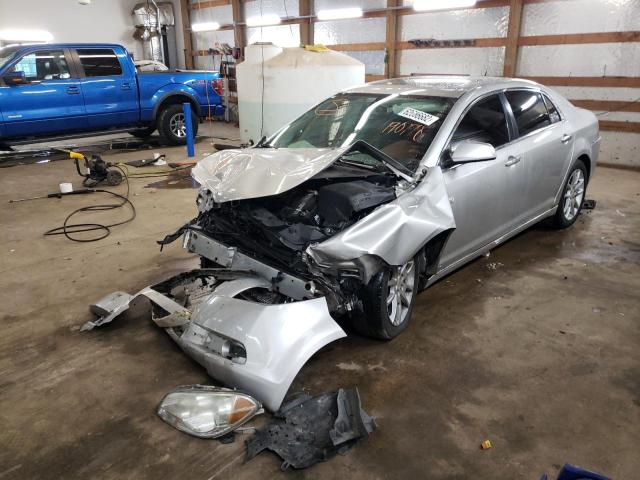 1G1ZK57738F190198 - 2008 CHEVROLET MALIBU LTZ ვერცხლისფერი ფოტო 1