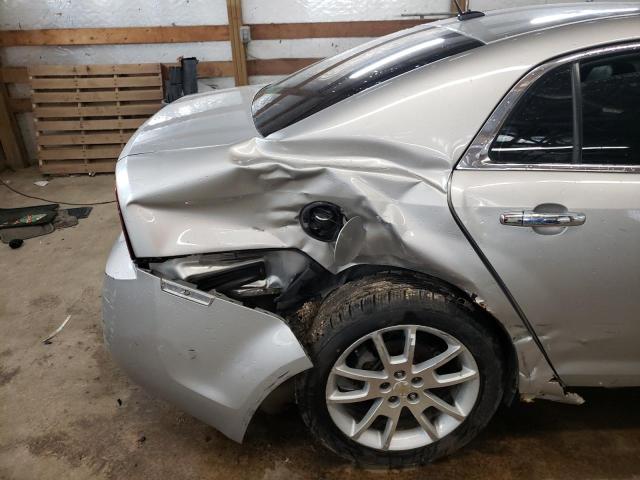 1G1ZK57738F190198 - 2008 CHEVROLET MALIBU LTZ ვერცხლისფერი ფოტო 9