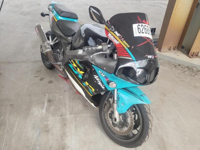 JKAZXDP141A053234 - 2001 KAWASAKI ZX750 P TEAL photo 9