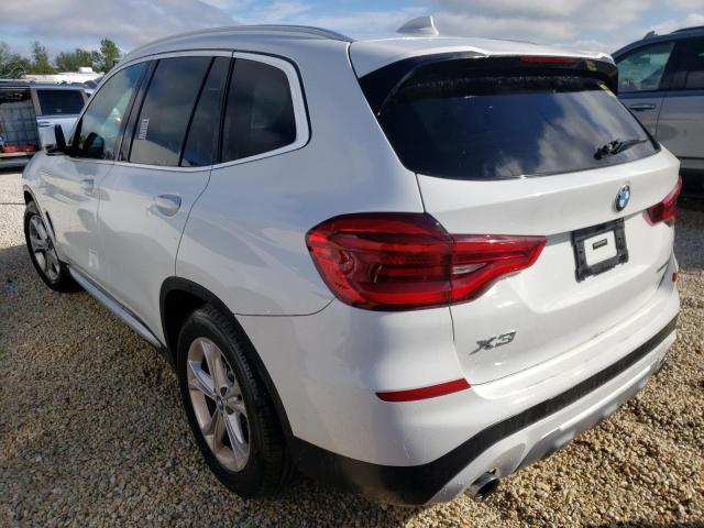 5UXTY3C07M9F07323 - 2021 BMW X3 SDRIVE3 Ақ фото 3