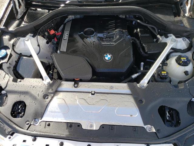 5UXTY3C07M9F07323 - 2021 BMW X3 SDRIVE3 Ақ фото 7