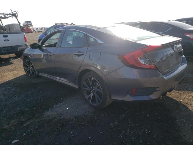 2HGFC2F85MH553918 - 2021 HONDA CIVIC SPOR GRAY photo 3