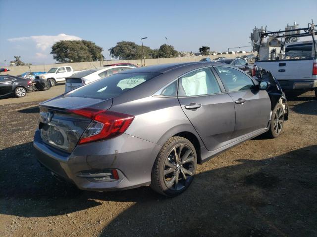 2HGFC2F85MH553918 - 2021 HONDA CIVIC SPOR GRAY photo 4