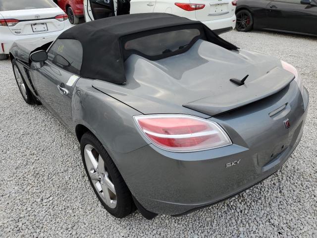 1G8MB35B27Y102946 - 2007 SATURN SKY GRAY photo 3