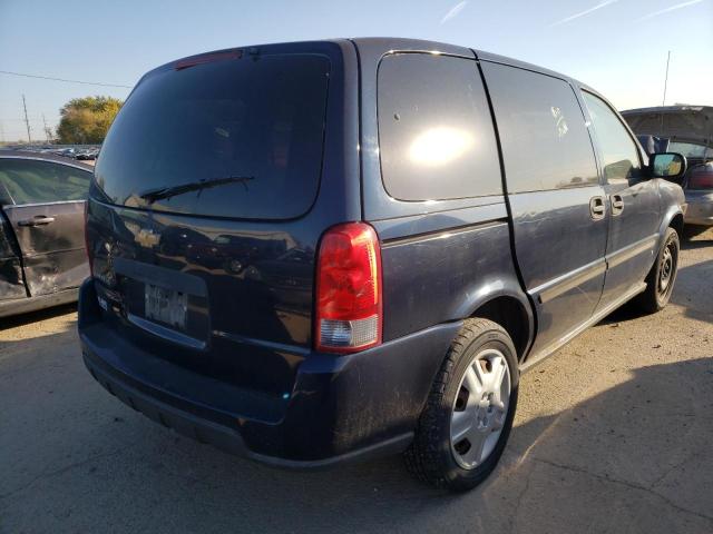 1GNDU23167D108199 - 2007 CHEVROLET UPLANDER L BLUE photo 4