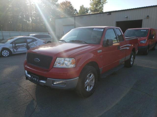 1FTPX145X4NA98873 - 2004 FORD F-150 RED photo 2