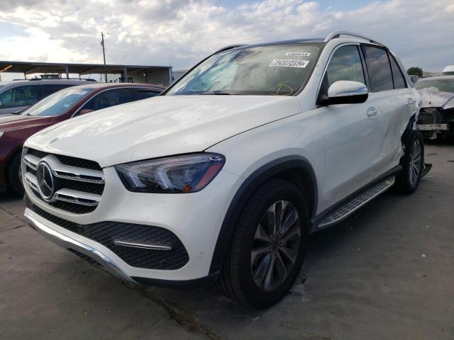 4JGFB4JBXNA673922 - 2022 MERCEDES-BENZ GLE 350 WHITE photo 2