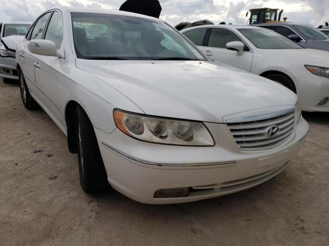 KMHFC46F98A256501 - 2008 HYUNDAI AZERA SE WHITE photo 1