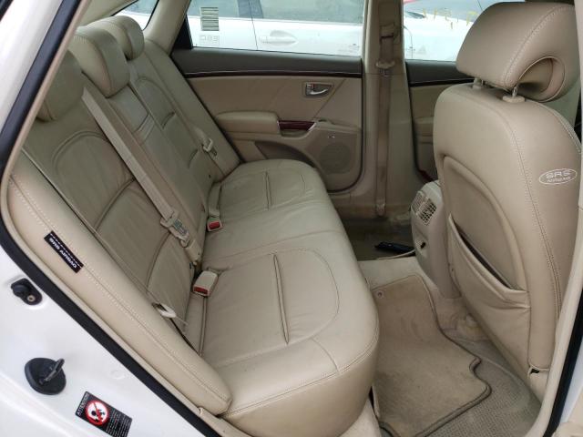 KMHFC46F98A256501 - 2008 HYUNDAI AZERA SE WHITE photo 6