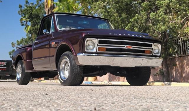 CS147S191825 - 1967 CHEVROLET C10 BURGUNDY photo 1