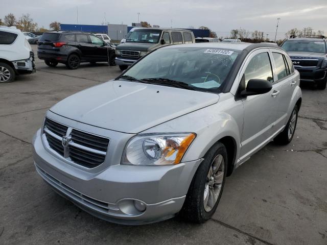 1B3CB3HA4BD261618 - 2011 DODGE CALIBER MA SILVER photo 2