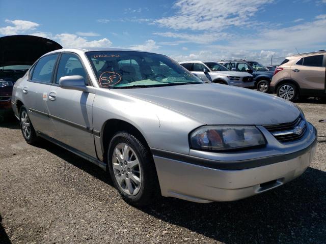 2G1WF52E459194066 - 2005 CHEVROLET IMPALA SILVER photo 1