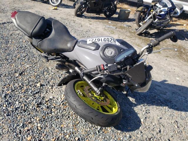 JYARM06E1GA009840 - 2016 YAMAHA FZ07 GRAY photo 1