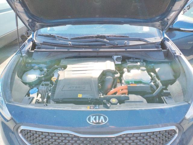 KNDCC3LC0H5048656 - 2017 KIA NIRO EX BLUE photo 7