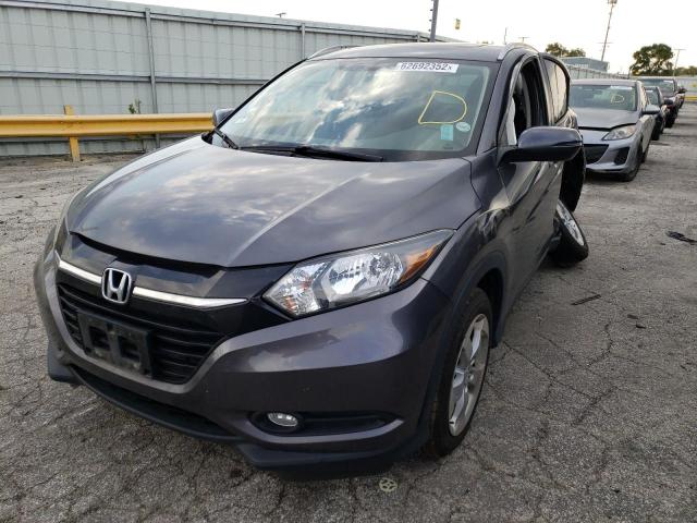 3CZRU6H7XGM702442 - 2016 HONDA HR-V EXL CHARCOAL photo 2