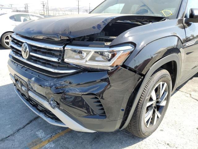 1V2DC2CA9MC224539 - 2021 VOLKSWAGEN ATLAS CROS Черный фото 9