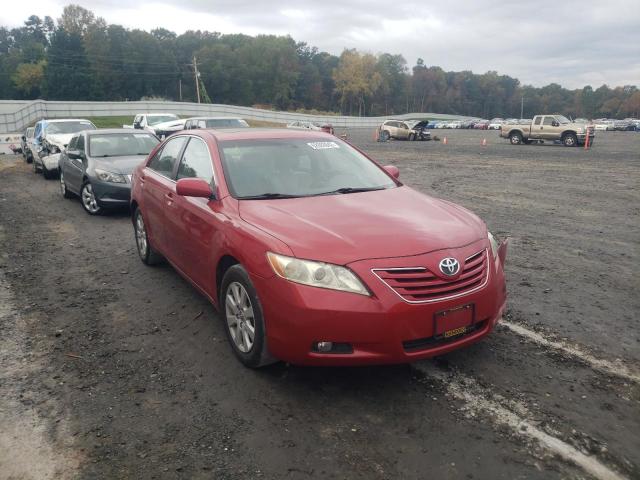 4T1BK46K77U015984 - 2007 TOYOTA CAMRY LE RED photo 1