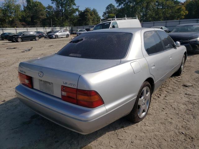 JT8BH22F0T0068137 - 1996 LEXUS LS 400 SILVER photo 4