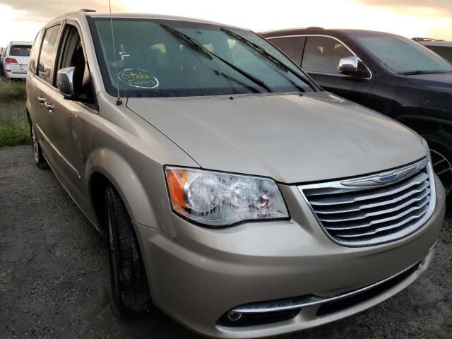 2C4RC1CG7ER147541 - 2014 CHRYSLER TOWN & COU BEIGE photo 1