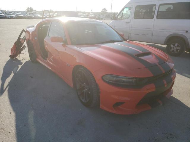 2C3CDXGJ0MH593194 - 2021 DODGE CHARGER SC ORANGE photo 1