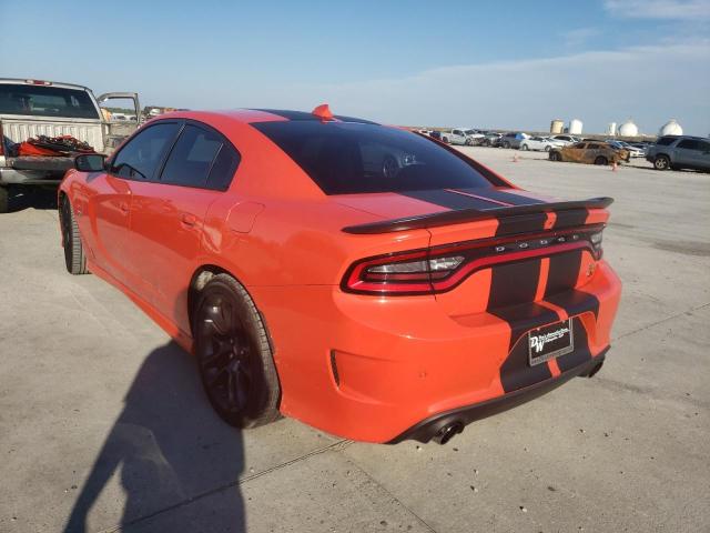 2C3CDXGJ0MH593194 - 2021 DODGE CHARGER SC ORANGE photo 3