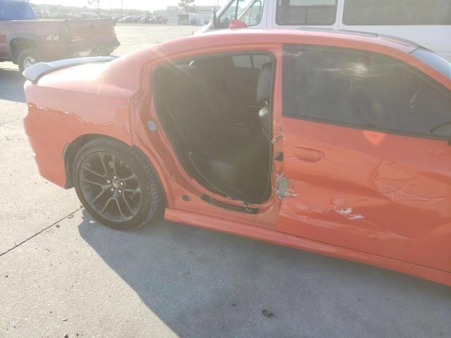 2C3CDXGJ0MH593194 - 2021 DODGE CHARGER SC ORANGE photo 9