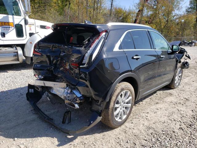 1GYFZBR42NF169727 - 2022 CADILLAC XT4 LUXURY BLACK photo 4