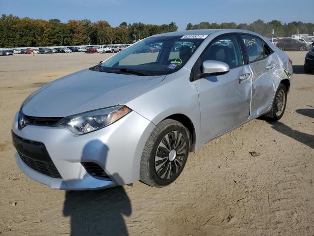 2T1BURHE4GC602644 - 2016 TOYOTA COROLLA L SILVER photo 2