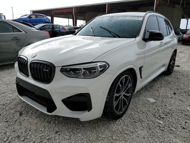 5YMTS0C02LLT10700 - 2020 BMW X3 M COMPE WHITE photo 2