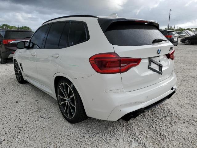 5YMTS0C02LLT10700 - 2020 BMW X3 M COMPE WHITE photo 3