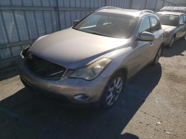 JNKAJ09E48M303060 - 2008 INFINITI EX35 BASE CREAM photo 2