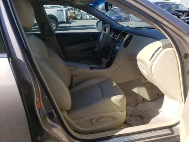 JNKAJ09E48M303060 - 2008 INFINITI EX35 BASE CREAM photo 5