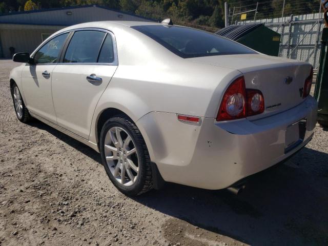 1G1ZG5E78CF203556 - 2012 CHEVROLET MALIBU LTZ თეთრი ფოტო 3