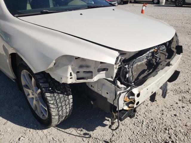 1G1ZG5E78CF203556 - 2012 CHEVROLET MALIBU LTZ თეთრი ფოტო 9