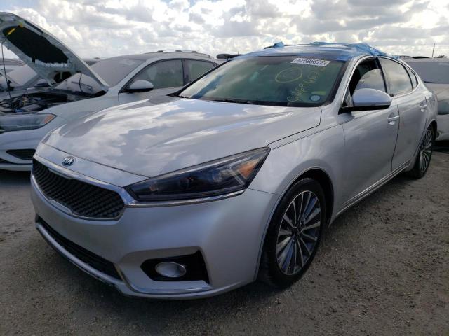 KNALC4J13H5084099 - 2017 KIA CADENZA PR SILVER photo 2