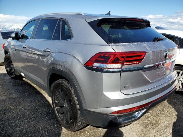 1V2WC2CA8MC236576 - 2021 VOLKSWAGEN ATLAS CROS Серебристый фото 3