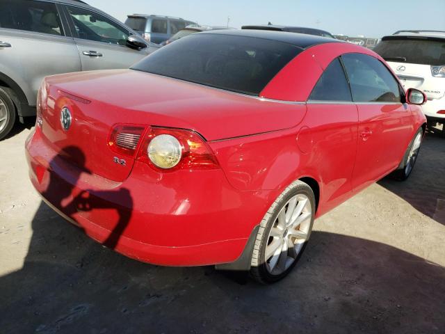 WVWDB71FX7V038680 - 2007 VOLKSWAGEN EOS 3.2L S RED photo 4