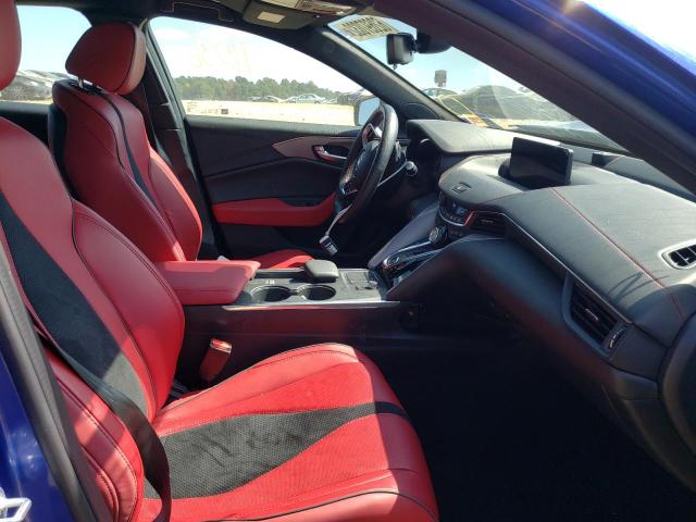 19UUB5F50MA016681 - 2021 ACURA TLX TECH A BLUE photo 5