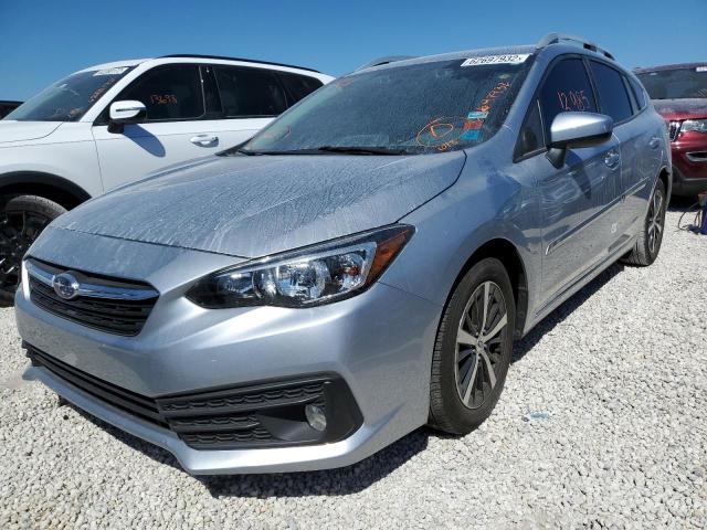 4S3GTAD6XL3734223 - 2020 SUBARU IMPREZA PR SILVER photo 2