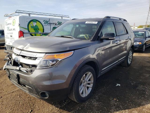 1FM5K8D88DGC15388 - 2013 FORD EXPLORER X CHARCOAL photo 2