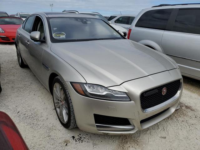 SAJBE4BV2HCY38116 - 2017 JAGUAR XF PRESTIG BEIGE photo 1