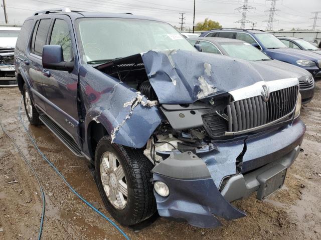 5LMEU68H53ZJ30808 - 2003 LINCOLN AVIATOR 蓝色 照片 1