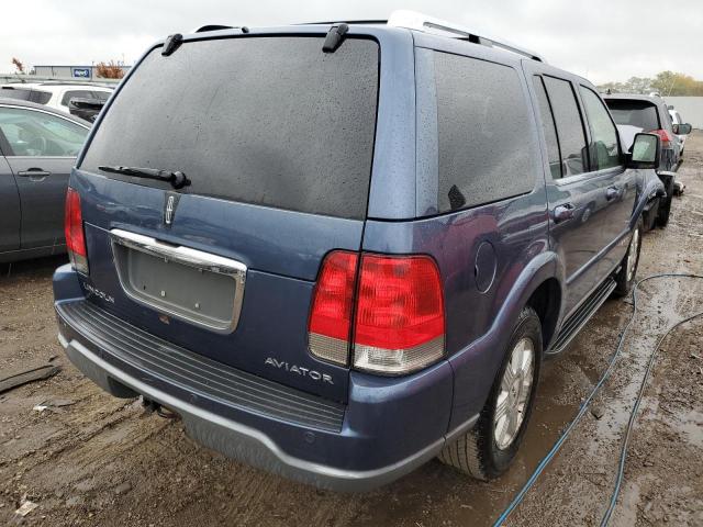 5LMEU68H53ZJ30808 - 2003 LINCOLN AVIATOR 蓝色 照片 4