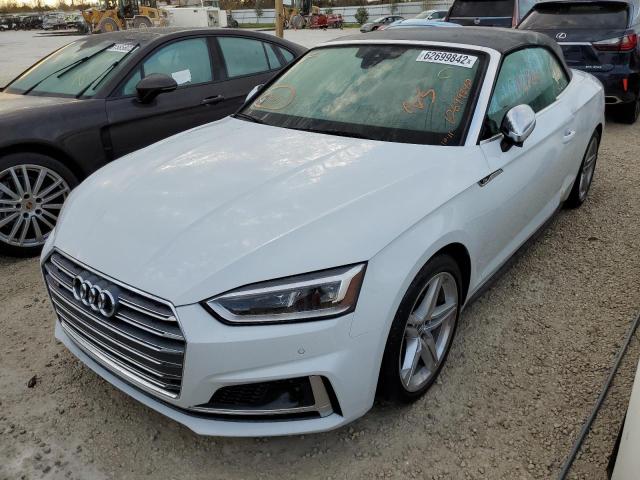 WAU24GF5XJN010707 - 2018 AUDI S5 PRESTIG WHITE photo 2