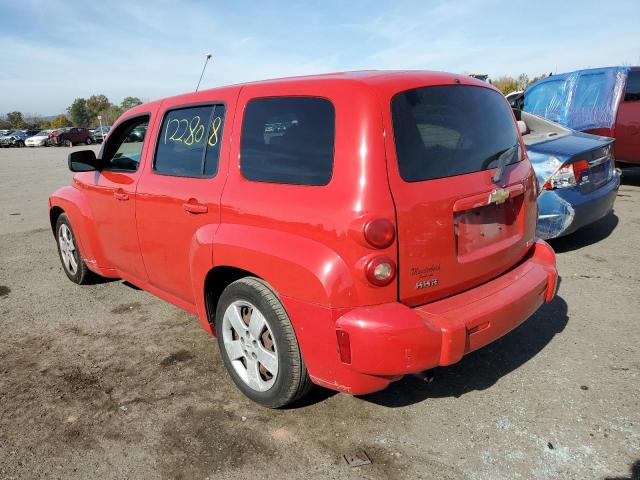 3GNBAADB1AS507286 - 2010 CHEVROLET HHR LS RED photo 3