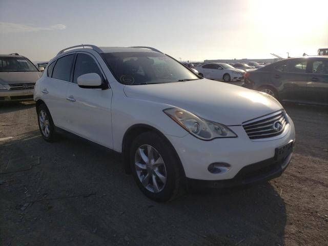 JNKAJ09F38M359550 - 2008 INFINITI EX35 BASE WHITE photo 1