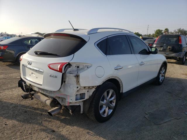 JNKAJ09F38M359550 - 2008 INFINITI EX35 BASE WHITE photo 4